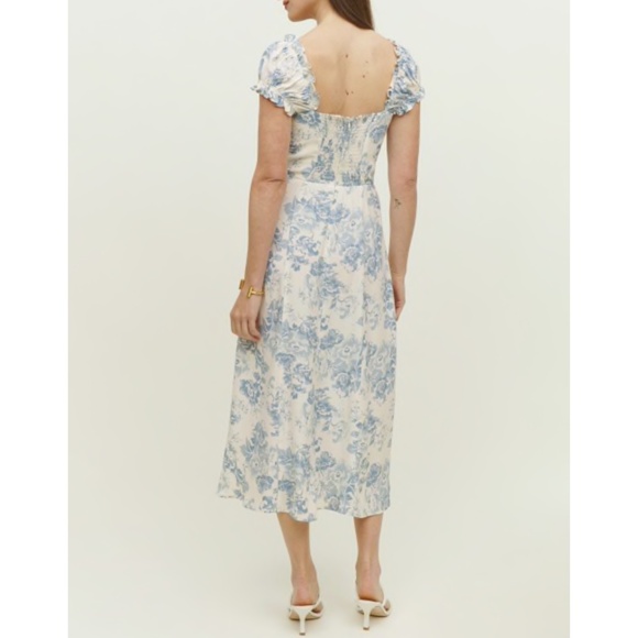 NEW Reformation Connell Dress Teacup 2 - Picture 13 of 15